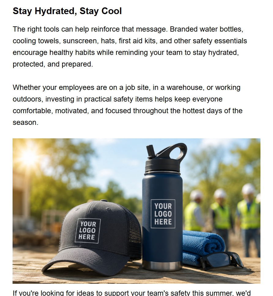 Beat The Heat Safety Campaign screenshot